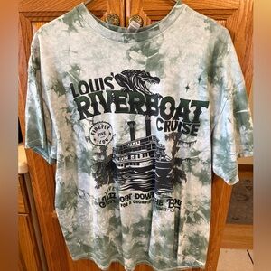 Louis Riverboat Cruise Tie-Dye Unisex T-Shirt